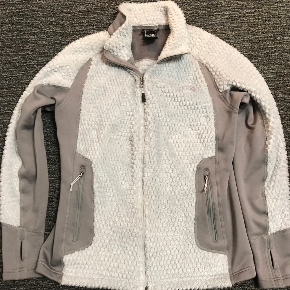 Rare North Face jacket. Light grey/dark grey